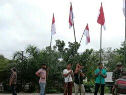 HUT RI ke-75, 1000 Merah Putih Berkibar di Dharmasraya