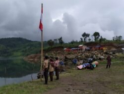 Satprakoja MAN 1 Solok Rayakan HUT RI ke 75 di Danau Talang