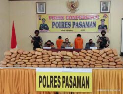 Hasil Pengembangan Polres Pasaman, Kurir Narkoba Diupah Rp20 Juta