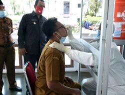 Ada yang Positif, Seluruh ASN Pemko Pariaman Jalani Uji Swab