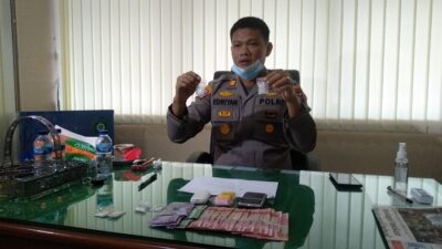 Sedang Nimbang Sabu, Sopir Truk Ditangkap Polsek Lubuk Kilangan