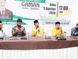  Gusmal – Suherman Deklarasi Jadi Bakal Calon Gubernur dan Wakil Gubernur