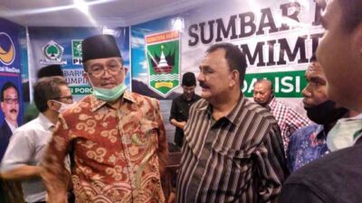 Jelang Pilgub Sumbar, Giliran Bupati Solok Gusmal Mendaftar Koalisi Poros Baru