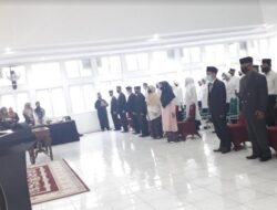 Walikota Padang Panjang Lantik 95 Pejabat Baru