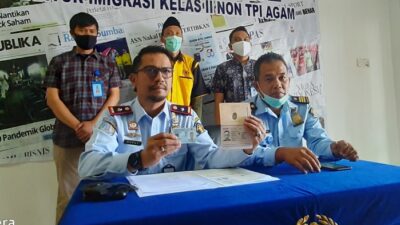 Overstay, WNA asal Malaysia Diamankan Kantor Imigrasi Agam