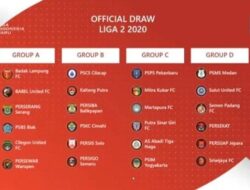 Hasil Drawing Liga 2; Semen Padang, PSMS Medan dan Sriwijaya FC Berada di Grup D