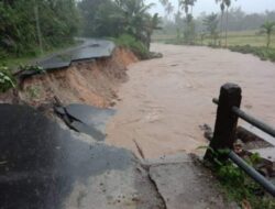 Diguyur Hujan Dari Sore, Tiga Kecamatan di Painan Kebanjiran