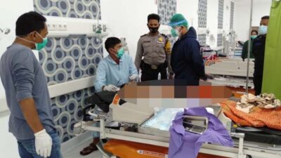Sopir Angkot Ditemukan Tewas Bersimbah Darah di Pasar Lubuk Aluang 