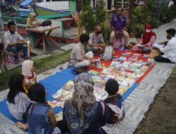 Hari Aksara, TBM Lentera Kota Tua Ajak Pengunjung Donasi Buku
