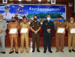 Pajak Tertinggi, Lima Desa di Kota Pariaman Dapat Penghargaan