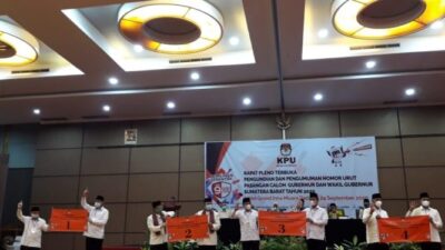 Para Paslon Gubernur Memaknai Nomor Urut Mereka