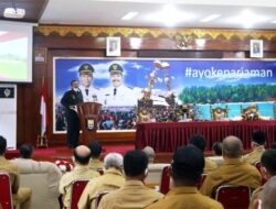 Mardison Mahyuddin Buka Rakor Lurah se-Kota Pariaman