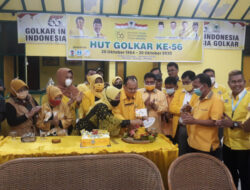 Di Peringatan HUT Partai Golkar, Wahyu IP Minta Maaf dan Mohon Pamit