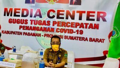 Kasus Baru 17 Warga Pasaman Positif Corona, Semua Kontak Erat dengan Pasien