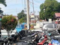 Terjaring Razia, Polres Tanah Datar Imbau Masyarakat Jemput Kendaraanya