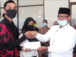 Dukung dan Wujudkan Program Saga Saja, Baznas Pariaman Salurkan Zakat Rp736 Juta Lebih