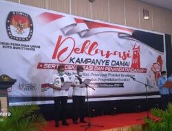 Dalam Deklarasi Kampanye Damai di Bukittinggi, Erman Safar-Marfendi Justru tak Hadir