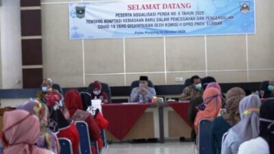 DPRD Sumbar Sosialisasi Perda AKB di Dharmasraya