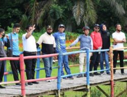 Disparbud Visit Destinasi ke Jembatan Pelangi