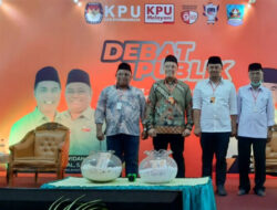 Debat Pasasangan Calon Bupati Dharmasraya Diwarnai Mati Lampu