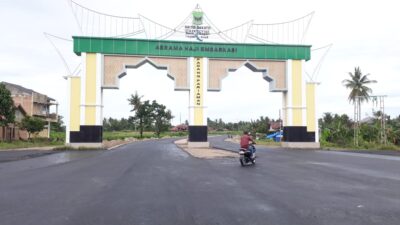 Jalan Masuk Diaspal, 2022, Asrama Haji di Padang Pariaman Beroperasi