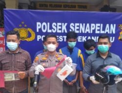 3 Sekawan Residivis Jambret Pekanbaru Berulah Lagi, Ini Pelakunya