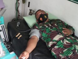 HUT Juang TNI, Kodim 0305 Pasaman Lakukan Aksi Donor Darah