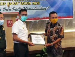 Tanggap dan Peduli Karhutla, PT BRM Terima Penghargaan Gubernur Sumbar