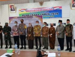 Deklarasi Damai Pemilukada Tahun 2020 di Kabupaten Pasaman