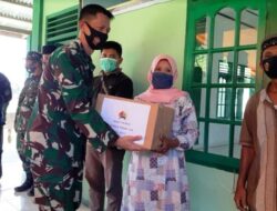 Dandim 0308/Pariaman Salurkan Sembako untuk Keluarga Kurang Mampu