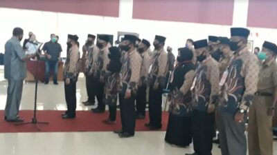 Pengurus DPD LPM Dharmasraya Periode 2020- 2025 Dikukuhkan