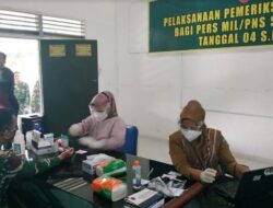 Cegah Penyebaran Corona, Kodim 0305/Pasaman Gelar Rapid Test