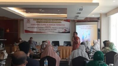 Pengwil INI Sumbar Berikan Pelatihan Bagi Notaris dan Karyawan Notaris di Tanah Datar