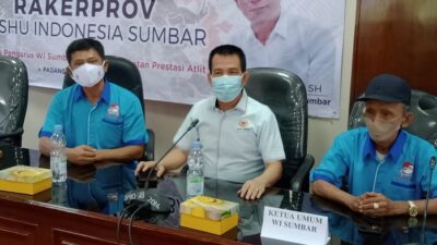 Ketua KONI Sumbar Buka Raker Wushu Indonesia