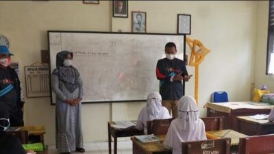Genius Umar Cek Penerapan Protokol Kesehatan di Sekolah