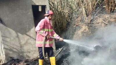 Pondok Kilang Tebu di Canduang Hangus Terbakar