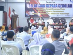 Ratusan Kepala Sekolah di Dharmasraya Ikuti Pelatihan