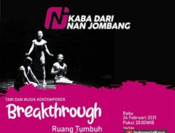 Nan Jombang Dance Company bersama Indonesia Kaya Persembahkan Kaba dari Nan Jombang