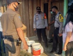 Polsek Pulau Punjung Razia Warung Tuak