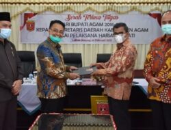 Martias Wanto Jadi Pelaksana Harian Bupati Agam