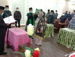 Kepala MTsN 11 Tanah Datar Dilantik