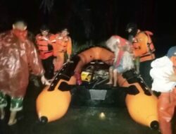 Menjelang Malam Surantiah Dilanda Banjir