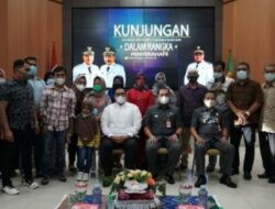 Wabup Tanah Datar Kunjungi Perantau Tertimpa Musibah di Banjarbaru Kalsel