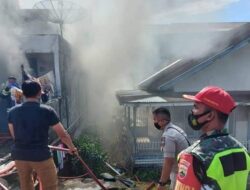Tiga Rumah Kontrakan di Padang Panjang Terbakar, Kerugian Rp200 Juta