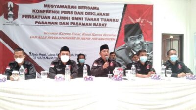 Haryadi Pimpin Persatuan Alumni GMNI Pasaman