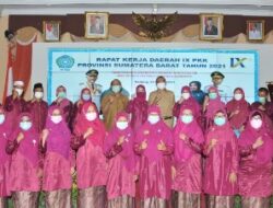 Wagub Sumbar Audy Joinaldy Buka Secara Resmi Rakerda Ke IX PKK Tahun 2021