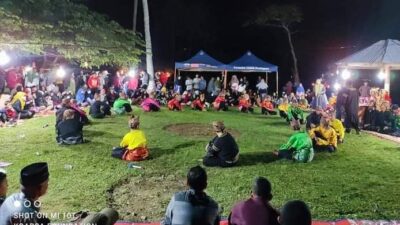 Grup Randai  Mentas di Destinasi Wisata Tanjung Mutiara Nagari Batu Taba
