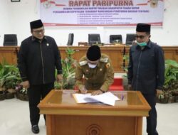 DPRD Tanah Datar Sahkan Perda BUMD