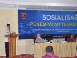 Wabup Agam Buka Sosialisasi Penempatan Kerja
