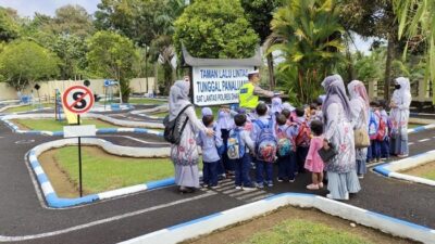 Satlantas Polres Dharmasraya Luncurkan Polisi Sahabat Anak
